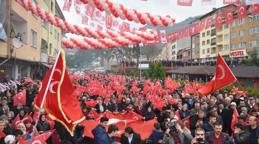 MHP&rsquo;den Yenice&rsquo;de g&ouml;vde g&ouml;sterisi