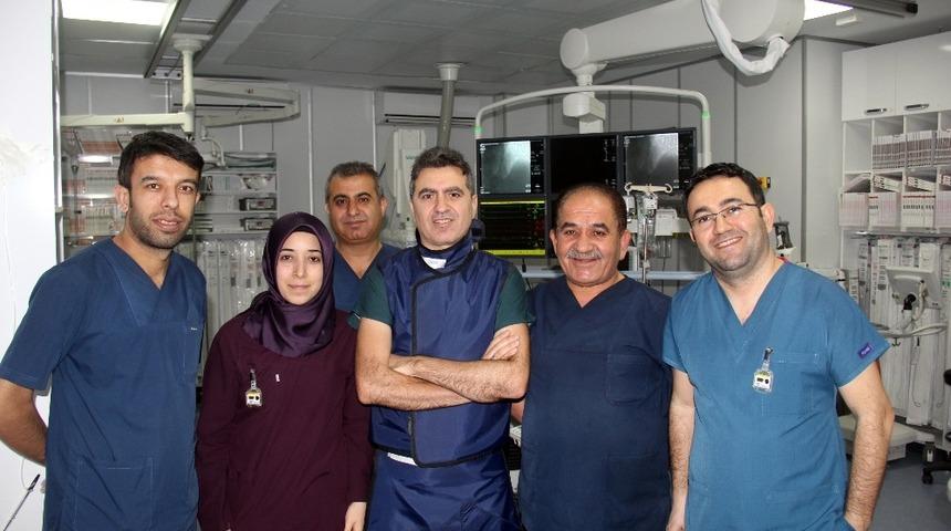 Ankara’dan Kırşehir’e geldi anjiyo olup taburcu edildi