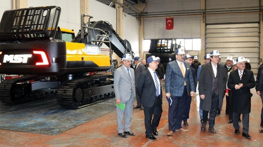 Irak&rsquo;ın Ankara B&uuml;y&uuml;kel&ccedil;isi Al-Khateeb MST &uuml;retim tesislerinde