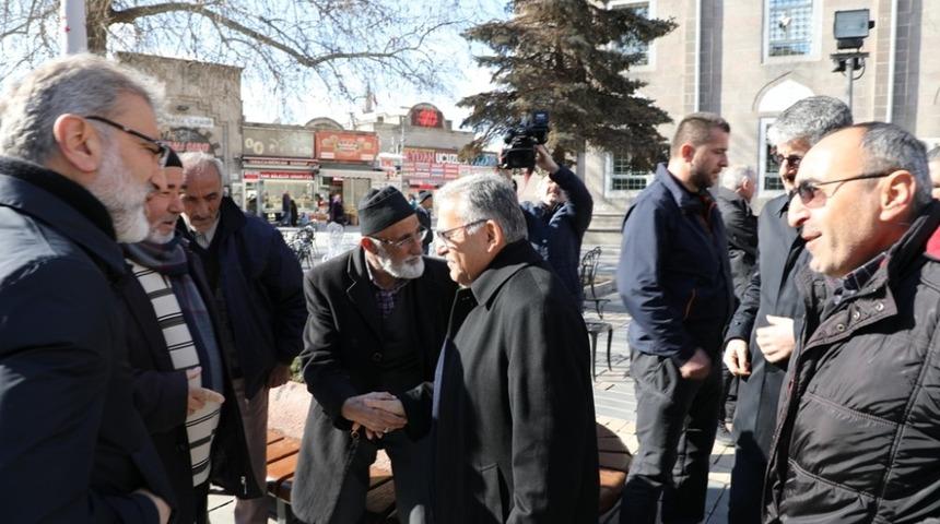 Başkan B&uuml;ykkılı&ccedil; Kazancılar Şarşısında