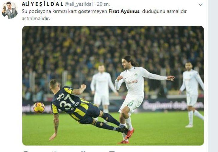 Fırat Aydınus'un Fenerbahçe - Atiker Konyaspor maçında verdiği kararlar tepki çekti G2