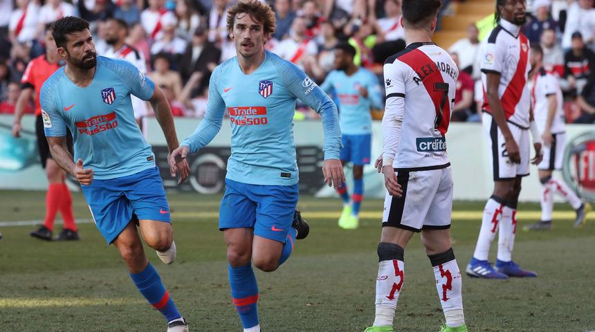 Rayo Vallecano 0  - 1 Atletico Madrid (İspanya La Liga)