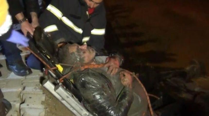 Boğulmaktan son anda kurtuldu! Korku dolu anlar!