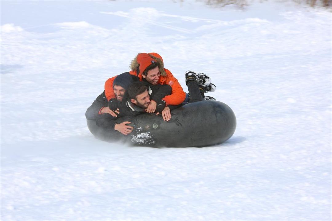 2. Kop Dağı Kar Festivali'nden renkli kareler