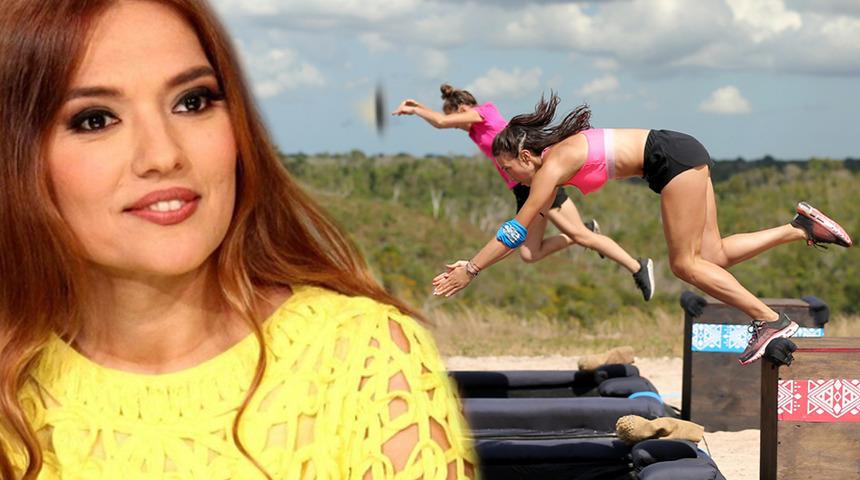 Demet Akalın Survivor'ı izlerken gülme krizine girdi