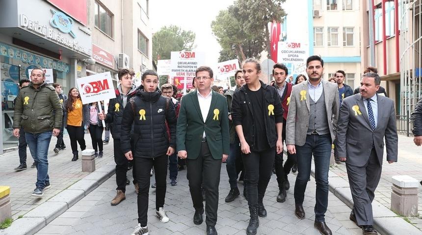 Merkezefendi OBM&rsquo;den farkındalık y&uuml;r&uuml;y&uuml;ş&uuml;