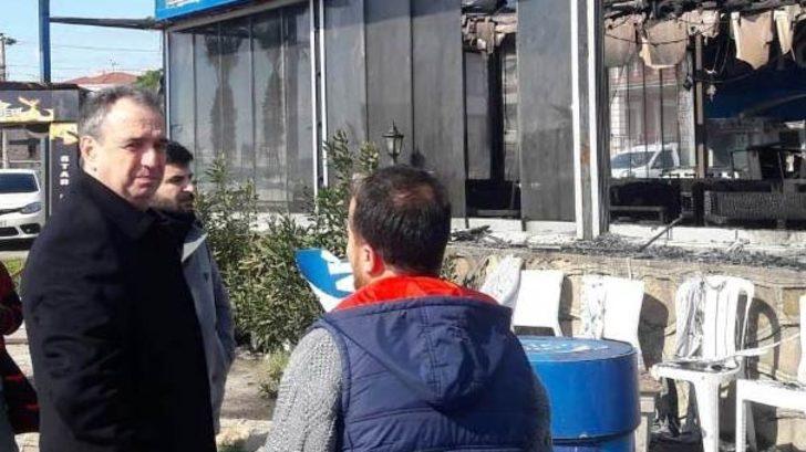 Cunda Adası'nda büyük yangın! Küle döndü  G5