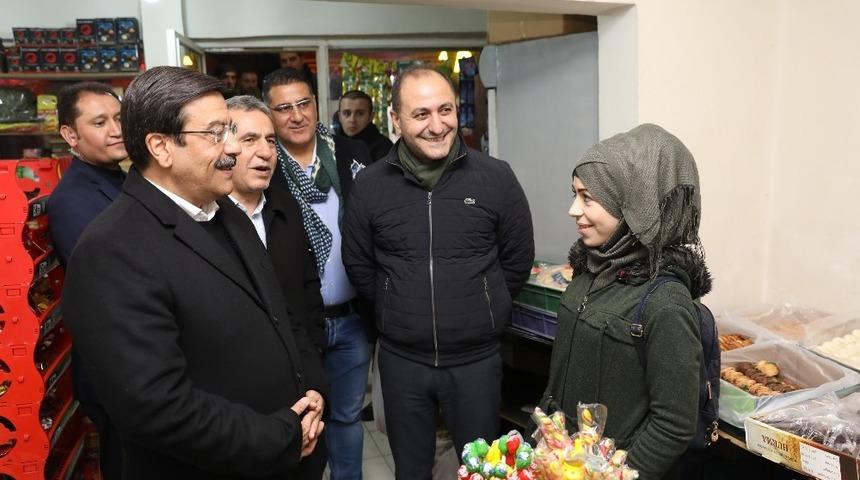 Başkan Atilla Bağlar’da esnafla bir araya geldi