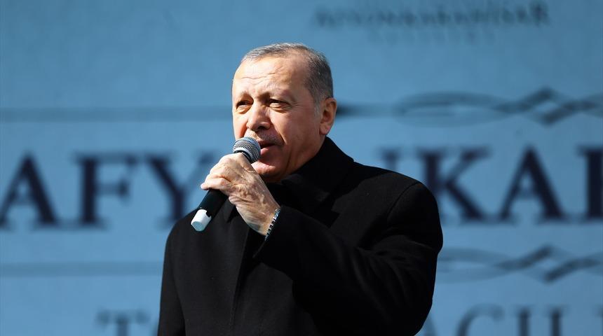 Erdoğan'dan Afyon'daki açılış töreninde açıklamalar