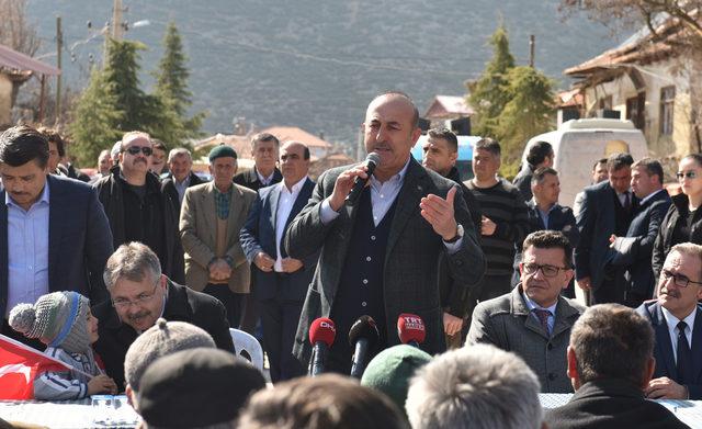 Çavuşoğlu: Kurdukları ittifakın içinde PKK var (3)