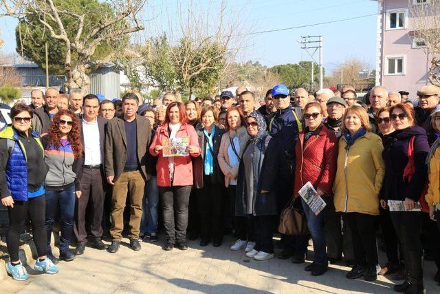 Başkan Çerçioğlu doğaseverlerle doğa yürüyüşü yaptı