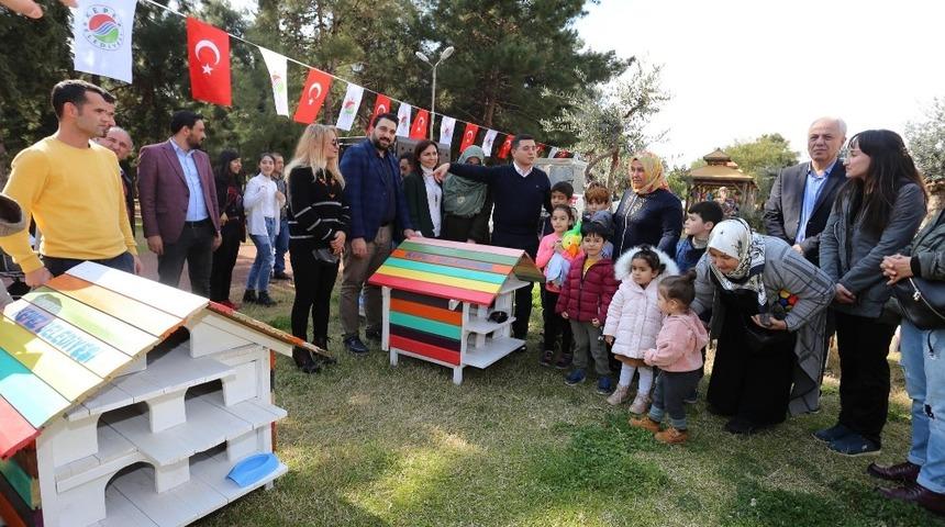 Kepez&rsquo;in sokak hayvanları Dokumapark&rsquo;ta &rsquo;EV&rsquo;lendi