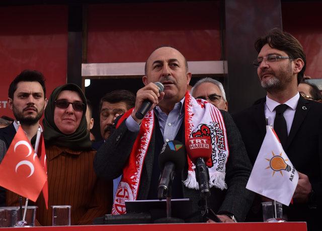 Çavuşoğlu: Kurdukları ittifakın içinde PKK var (4)