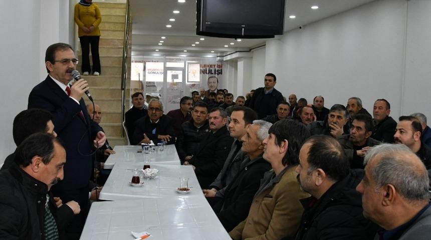 Başkan Şahin: "Tek yumruk olalım"