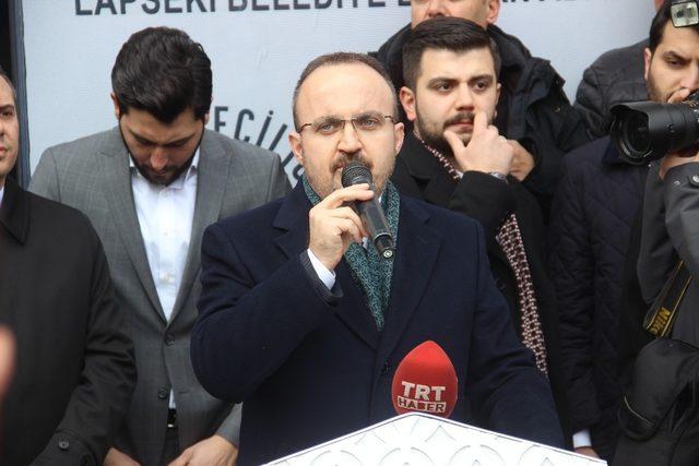 AK Parti Lapseki Seçim Koordinasyon Merkezi açıldı