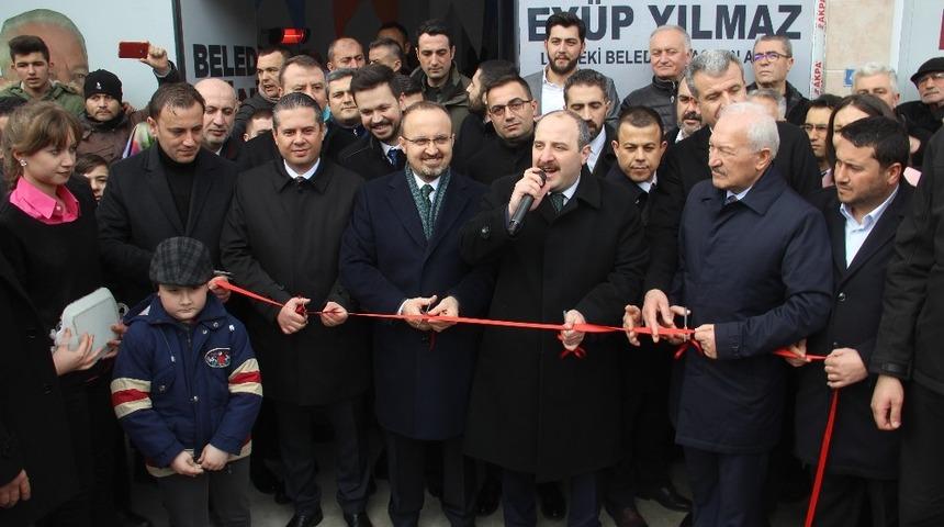 AK Parti Lapseki Se&ccedil;im Koordinasyon Merkezi a&ccedil;ıldı