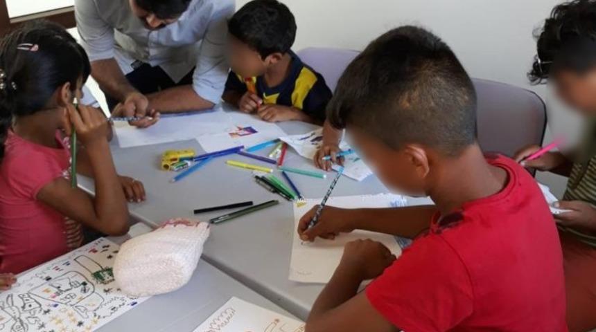 &Ccedil;alıştırılmaya zorlanan &ccedil;ocuklar bu merkezde g&uuml;vende