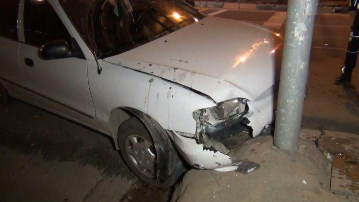 Kırıkkale’de sürat kaza getirdi: 2 yaralı G2