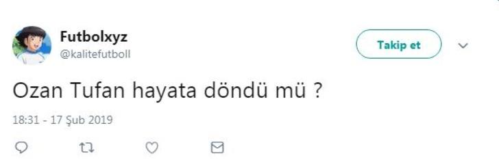 Ozan Tufan müthiş geri döndü! Sosyal medya yıkıldı G3