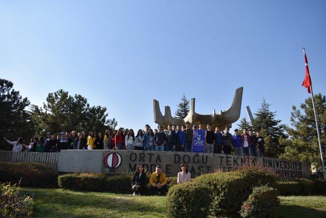 Sare Koleji öğrencileri ODTÜ’yü geziyor