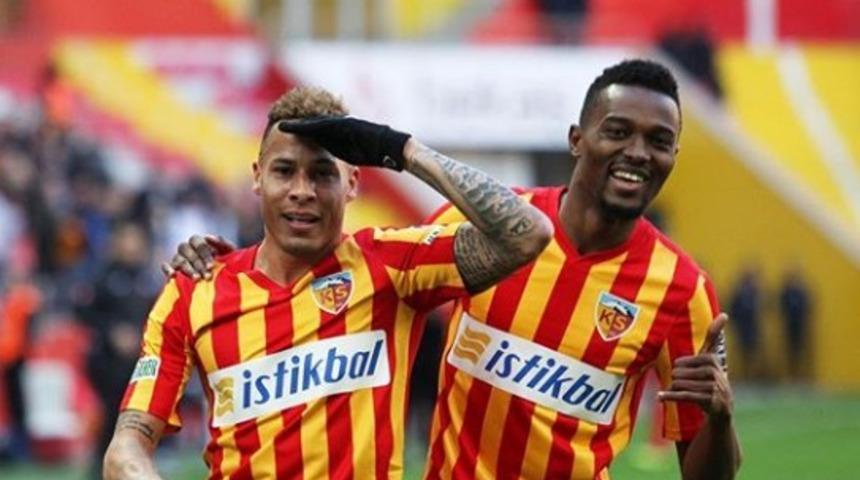 Kayserispor'da Göztepe maçının kahramanı Chery oldu