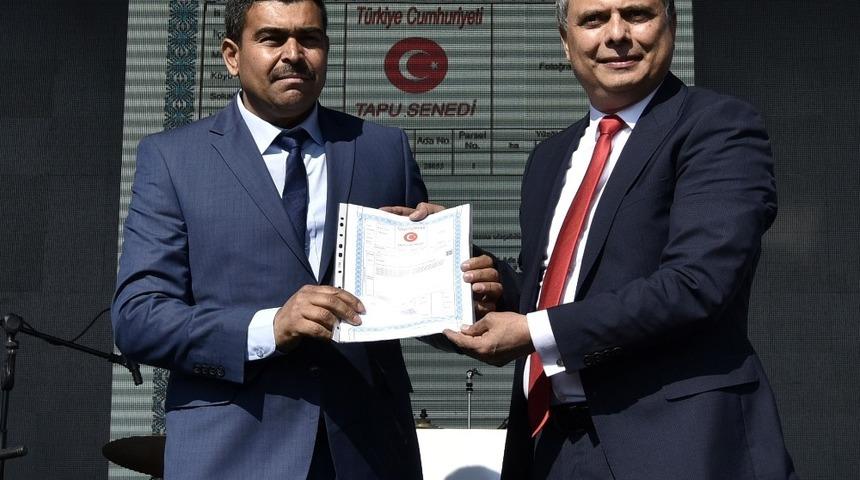 Zeytink&ouml;y&rsquo;de tapu sevinci