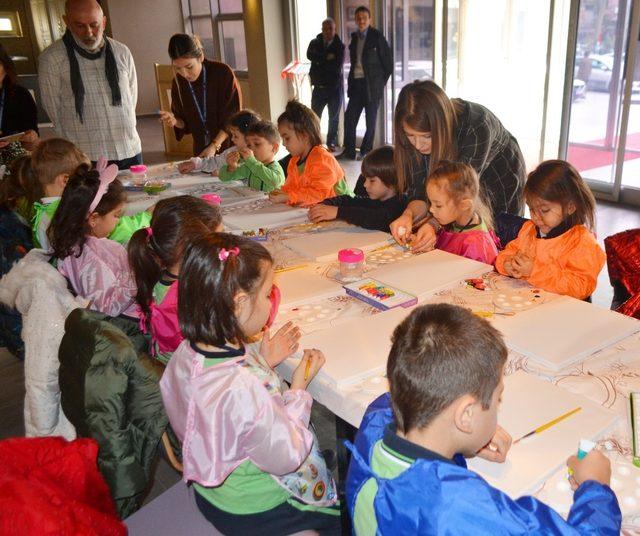 MEDAŞ küçük sanatseverleri ağırladı