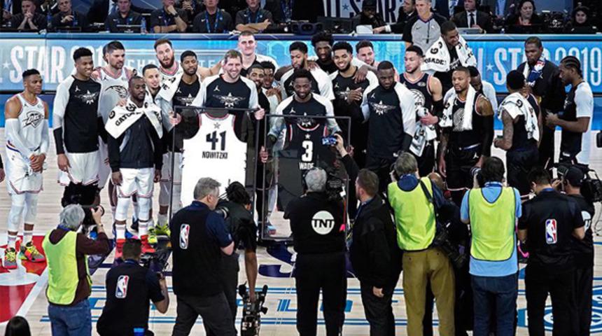 NBA All-Star maçını Lebron James'in takımı kazandı