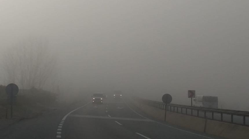 Tekirdağ&rsquo;da sis etkili oldu