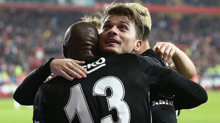 Beşiktaş'ın orta sahasından gole büyük katkı