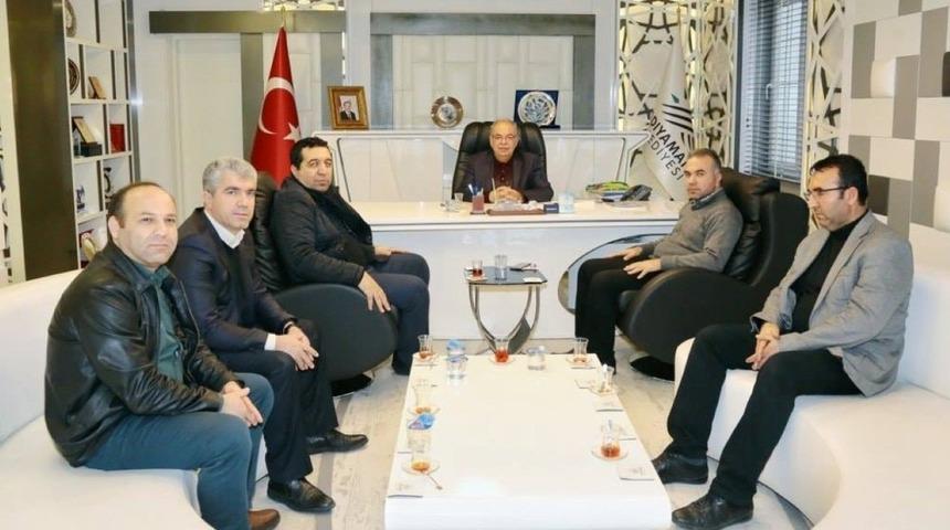 EYU- Der y&ouml;netimi  Kutlu ile bir araya geldi