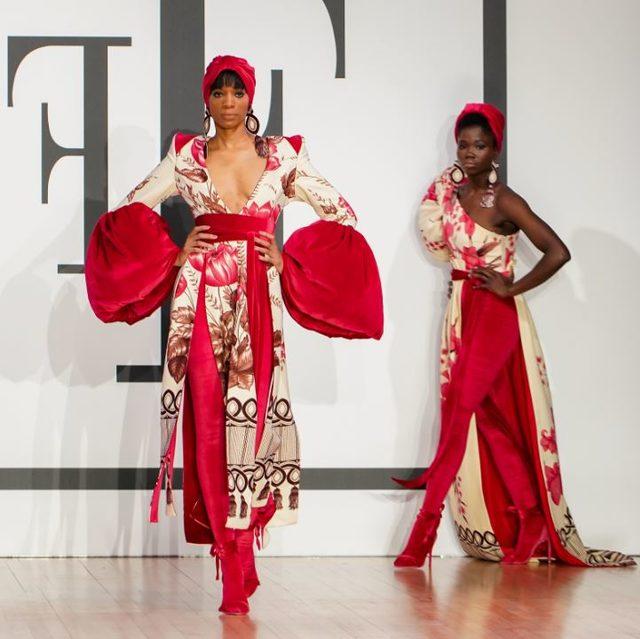 Türk modacı Londra Moda Haftası’nda nostaljik Türk perdeleri ile ödül aldı