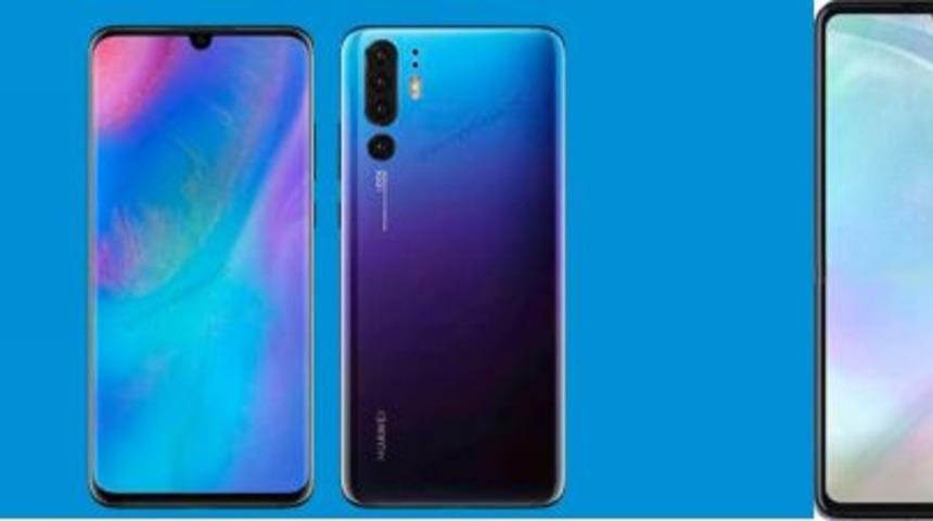 Huawei P30 ve P30 ekran &ouml;zellikleri ortaya &ccedil;ıktı