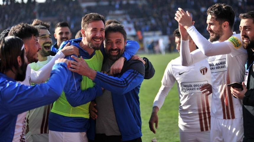 İneg&ouml;lspor play-off&rsquo;u sonuna kadar kovalayacak