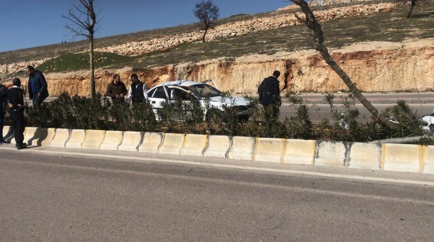 Gaziantep&rsquo;te trafik kazası: 2 yaralı