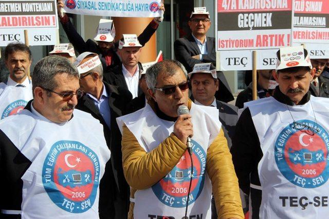 TE&Ccedil;-SEN Şube Başkanı Erdoğan: "Ek g&ouml;sterge artışından t&uuml;m memurların adil bir şekilde faydalanmasını istiyoruz" 2