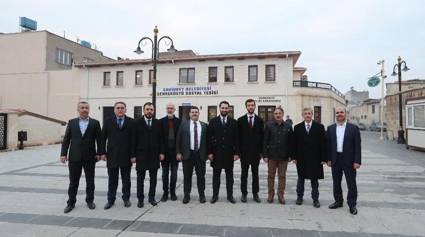 Milletvekillerinden Şahinbey&rsquo;in projelerine tam not