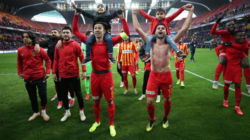 Kayserispor'un Süper Lig'de bileği bükülmüyor