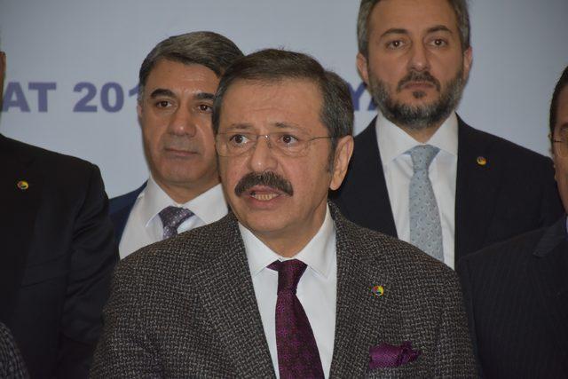 Hisarcıklıoğlu: Özel sektör ile beraber Türkiye tümsekleri aşacak