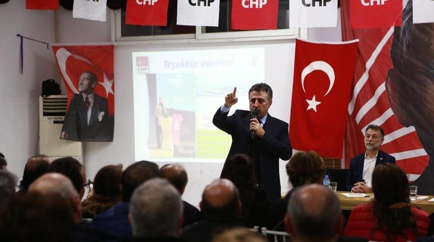 CHP&rsquo;nin Bayraklı adayı Sandal, vizyon projesini a&ccedil;ıkladı