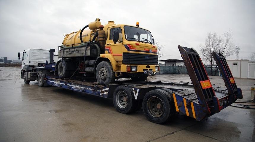 SASKİ&rsquo;den Kilis&rsquo;e vidanj&ouml;r