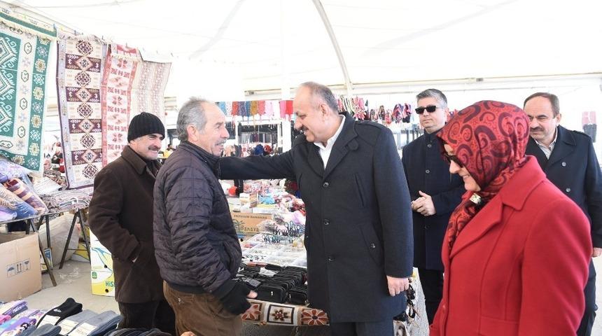 Esnafla buluşan Başkan Babaş: &ldquo;Yeni Kapalı Pazar projelerimiz hazır&rdquo;
