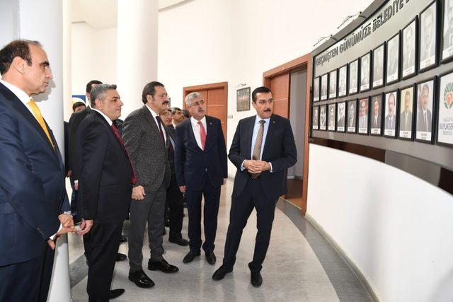 TOBB Başkanı Hisarcıklıoğlu’ndan  Polat’a ziyaret
