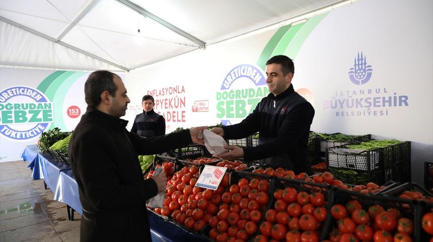 İstanbullular tanzim satışta en çok domates aldı
