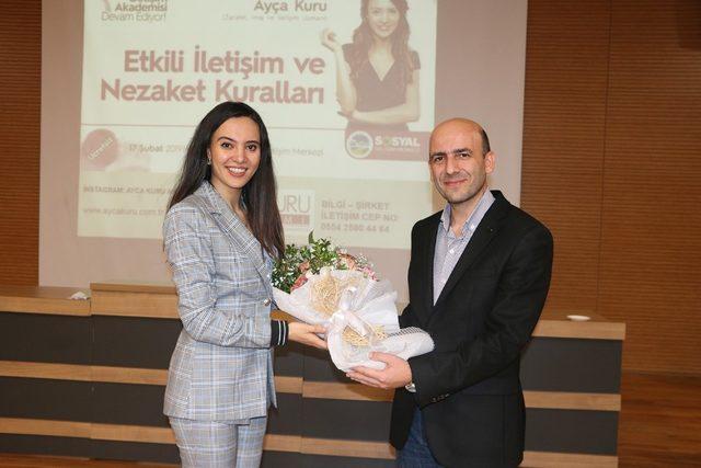 ‘Etkili İletişim ve Nezaket Kuralları’ konulu konferans gerçekleşti