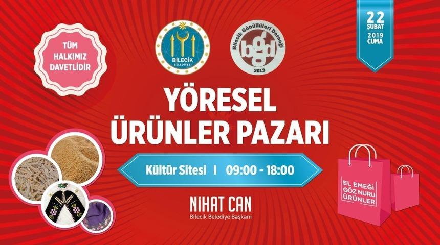 El emeği g&ouml;z nuru &uuml;r&uuml;nler "Y&ouml;resel &Uuml;r&uuml;nler Pazarında"