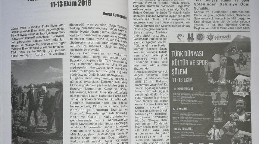 Kerk&uuml;k&rsquo;ten Erzurum&rsquo;a teşekk&uuml;r