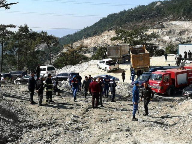 Milas'taki maden faciasında, cesetleri çıkarmak için çalışmalar sürüyor