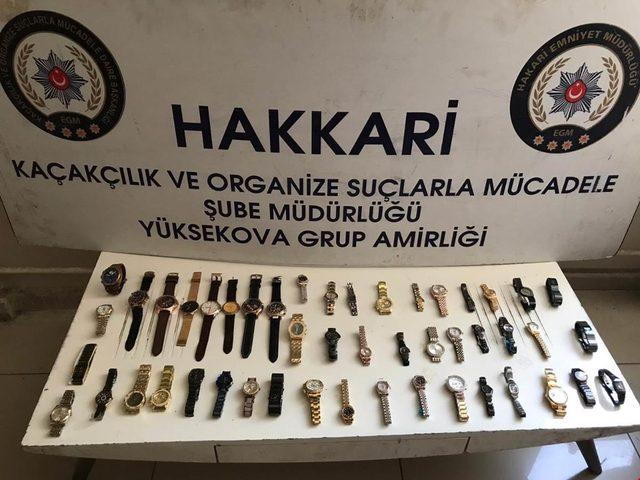 Hakkari'de kaçakçılık operasyonları