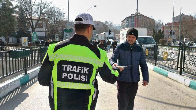 Bu kez yayalar denetlendi